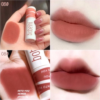 สินค้า Matte lip gloss lip gloss / lip gloss is not easy to fade lip gloss lipstick / lip gloss Moisturizing lip gloss, lipstick, matte texture, can be used on both lips and cheeks, long-lasting.