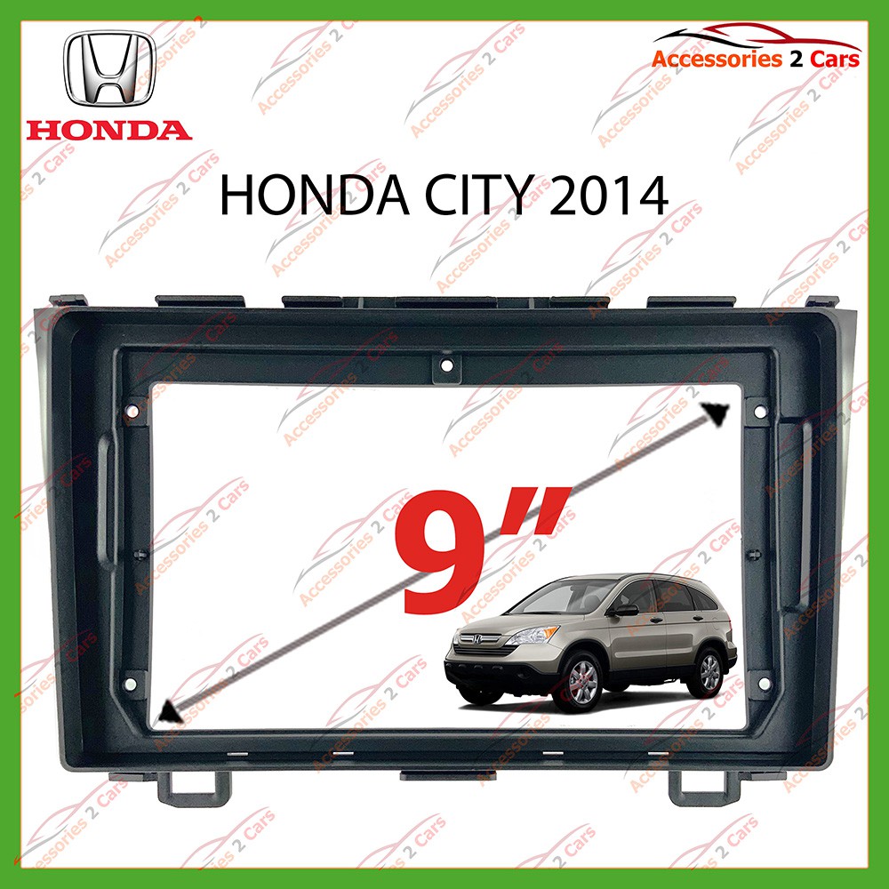 หน้ากากเครื่องเล่น-ho-090n-honda-crv-gen3-2008-จอ-9-นิ้ว-รหัส-ho-090n