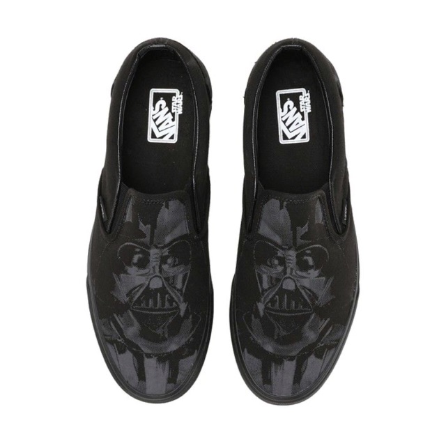 Darth vader vans slip ons discount
