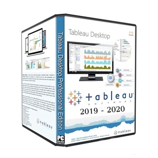 รูปภาพขนาดย่อของTableau Desktop Pro 2019 - 2020  โปรแกรมวิเคราะห์ข้อมูล Data Visualizationลองเช็คราคา