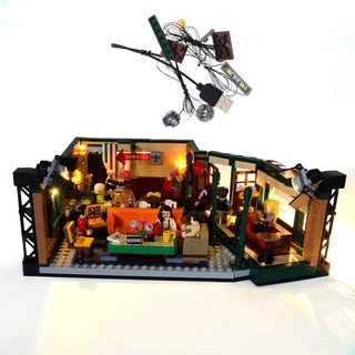 Compatible with LEGO LED lighting 21319 (llk243 Friends Cafe lighting (excluding the entire set of building blocks)