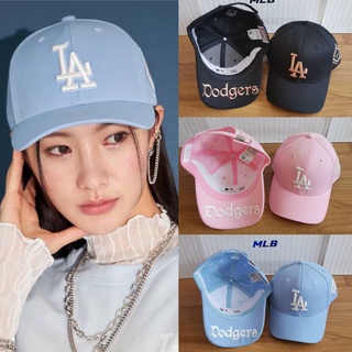 หมวก MLB Cap ของแท้ 100% ป้ายเกาหลี 🇰🇷 หมวก LA รุ่น Diamond Logo Patch Ball Cap [พร้อมส่ง]