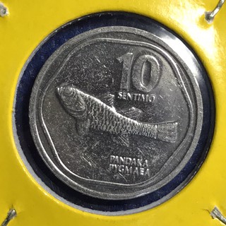 No.14484 ปี1991 ฟิลิปปินส์ 10 SENTIMOS เหรียญเก่า เหรียญต่างประเทศ เหรียญสะสม เหรียญหายาก ราคาถูก
