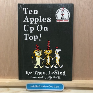 หนังสือภาษาอังกฤษ ปกแข็ง Bright and Early Books for Beginning Beginners - Ten Apples Uo On Top!