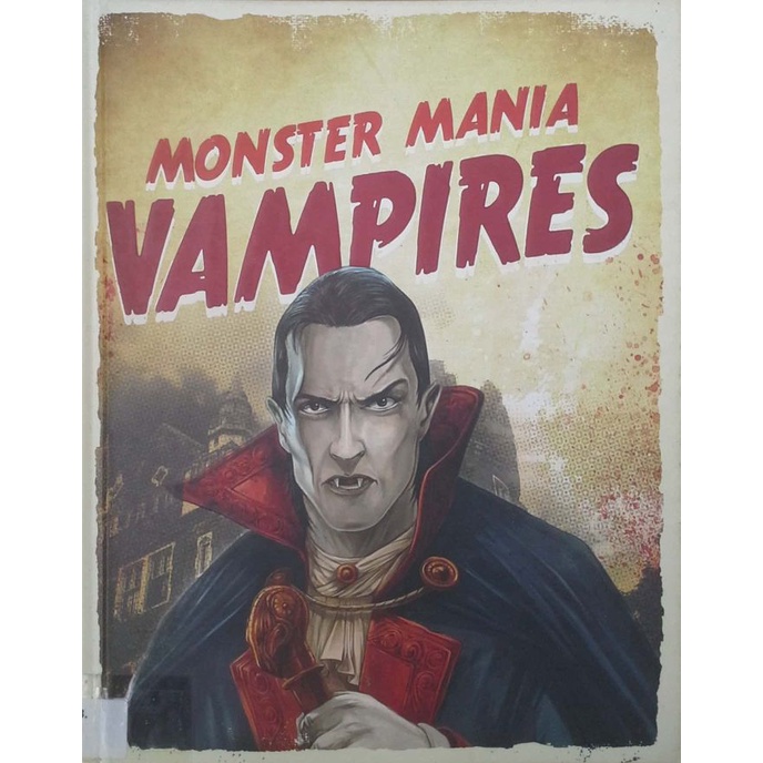 Monster Mania Vampires หนังสือมือสอง ปกแข็ง | Shopee Thailand