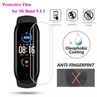 พร้อมส่ง...ฟิลม์ใสกันรอยหน้าจอ xiaomi MIBAND 3/MIBAND 4/MIBAND film Miband 5 filmกันรอยงานTPU