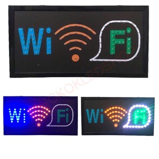 LED Sign Wifi ป้ายไฟแอลอีดีสำหรับตกแต่ง 220V ป้ายตัวอักษร ป้ายไฟ ป้ายหน้าร้าน ใช้ประดับตกแต่ง