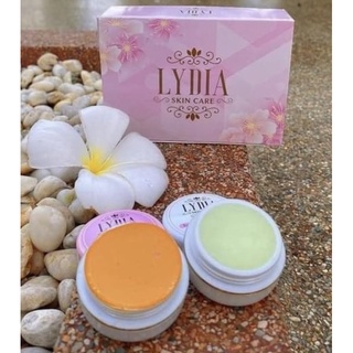 ครีมลิเดีย Lydia Cream ชุดรักษาสิว มี 2 ตลับ ขนาด 5กรัม/ตลับ