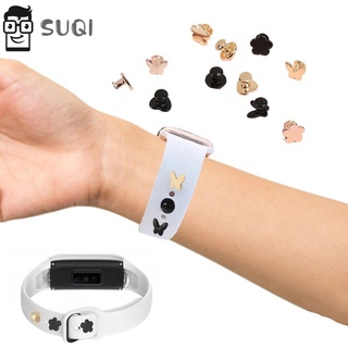 ภาพหน้าปกสินค้าUniversal Smart Watch Metal Charms Decorative Ring Watch Strap Band Accessories ที่เกี่ยวข้อง