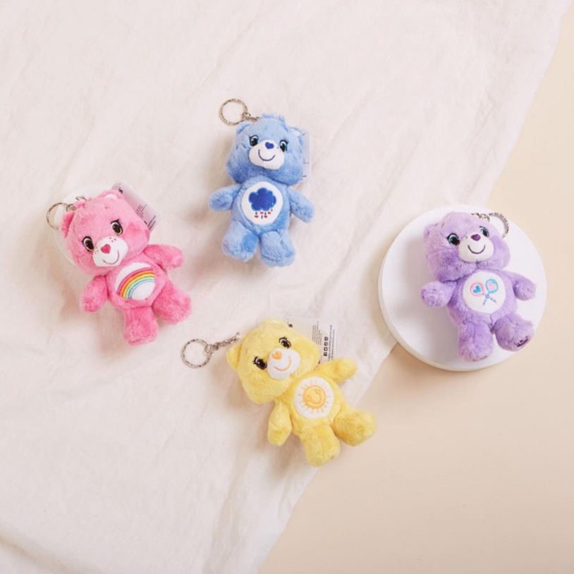 ภาพหน้าปกสินค้าพวงกุญแจแคร์แบร์ (Care Bears Keychain) ลิขสิทธิ์แท้ จากร้าน taketoys.th บน Shopee