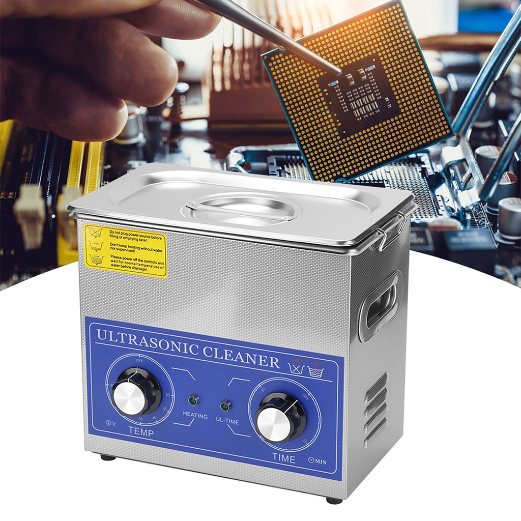 December305 3.2L 120W Mechanical Timing Heating Mini Ultrasonic Cleaner