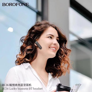 ชุดหูฟังบลูทูธ หูฟัง ขับรถ Borofone Bc36 Borofone รุ่น Bc36 ชุดหูฟังบลูทูธไร้สาย 5.0 สําหรับรถยนต์