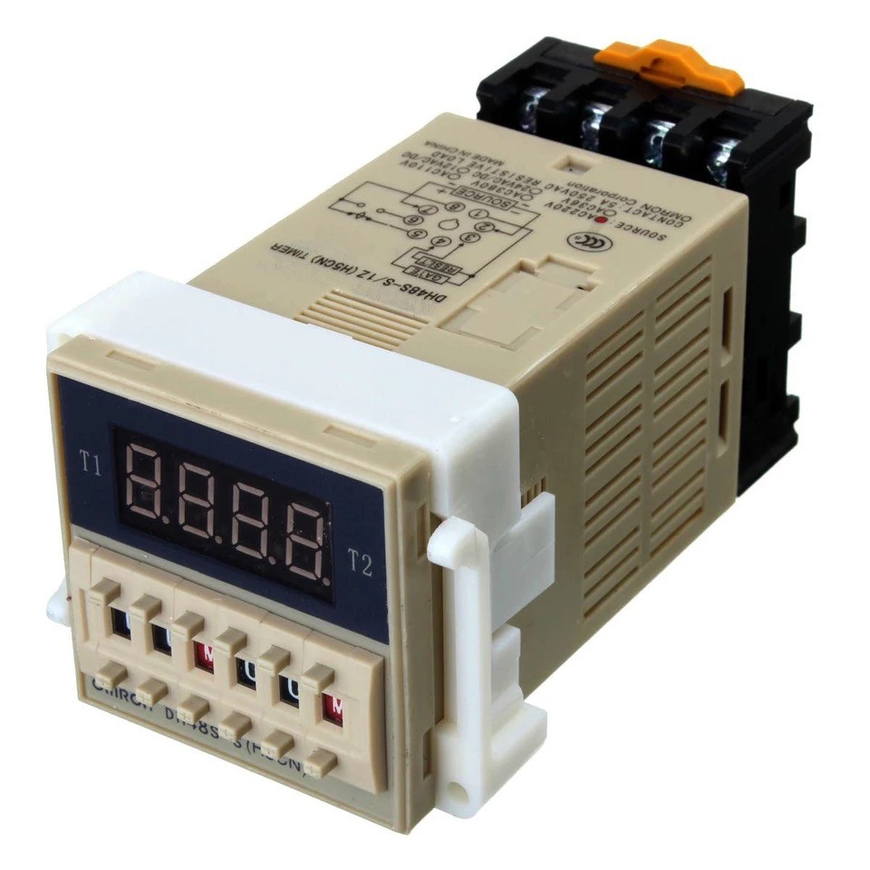 ภาพหน้าปกสินค้าDH48S-S Digital Timer Delay Relay สลับเปิด-ปิด หน่วงเวลา จากร้าน powertechh บน Shopee