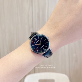 พร้อมส่ง ‼️ Casio สายหนังแบบเรียบ ดีไซน์สวย
