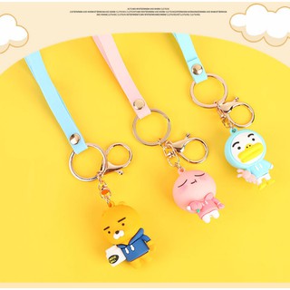 ภาพหน้าปกสินค้าVG Kakao Anime Doll Bag Hanging Decoration Keyring New Cute Keychains Korean Cartoon Key Chain Pendant Pvc Silicone Mood Tracker ที่เกี่ยวข้อง