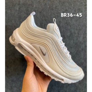 รองเท้าNike Air Max 97 ไซส์ 36-45 *มี 4 สี นุ่ม ยึดเกาะได้ดี ใส่สบาย ใส่ได้ทั้งผู้ชาย-หญิง รองเท้าลำลอง รองเท้ากีฬา