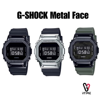 สินค้า G-SHOCK Metal Covered รุ่น GM-5600 | GM-5600B | GM-5600B-3