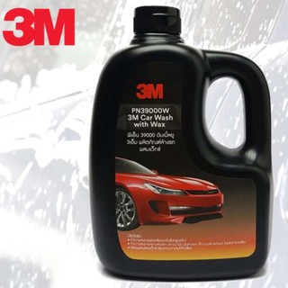 3M ผลิตภัณฑ์ แชมพูล้างรถ ผสมแว๊กซ์ Car Wash with Wax ขนาด 1000มล. PN39000W ทั้งล้างและเคลือบในขั้นตอนเดียว