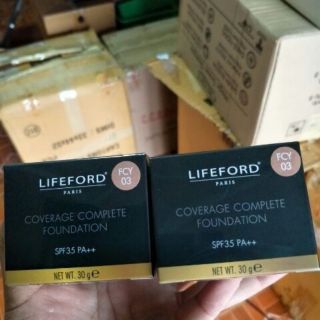 💥พร้อมส่ง💥รองพื้นเนื้อแมทLIfeFord Coverage Complete Foundation ไลฟ์ฟอร์ด ปารีส คัฟเวอร์เรจ คอมพลีต ฟาวเดชั่นSPF35