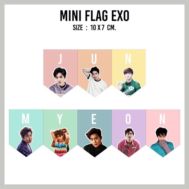 ธงจิ๋ว EXO [mini flag EXO] | Shopee Thailand