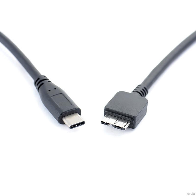 ภาพสินค้าUSB 3.1 Type-C to USB 3.0 MICRO B สายเคเบิ้ลเชื่อมต่อสำหรับฮาร์ดไดรฟ์ จากร้าน rerela.th บน Shopee ภาพที่ 5