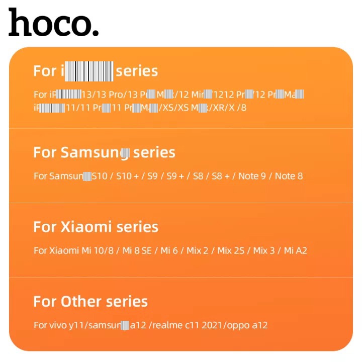 มุมมองเพิ่มเติมเกี่ยวกับ Hoco ปลั๊กชาร์จเร็วUSB-C PD 20W Max และ Set foriPhone Quick Charge อแดปเตอร์ หัวชาร์จเร็ว charger (us) C76 Plus