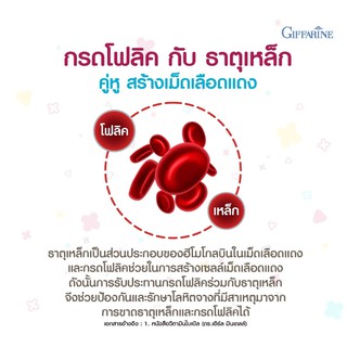 ภาพขนาดย่อของภาพหน้าปกสินค้า️ส่งฟรี ️ นูทริ โฟลิค Giffarine Nutri Folic 60 แคปซูล จากร้าน tnminishop บน Shopee ภาพที่ 3