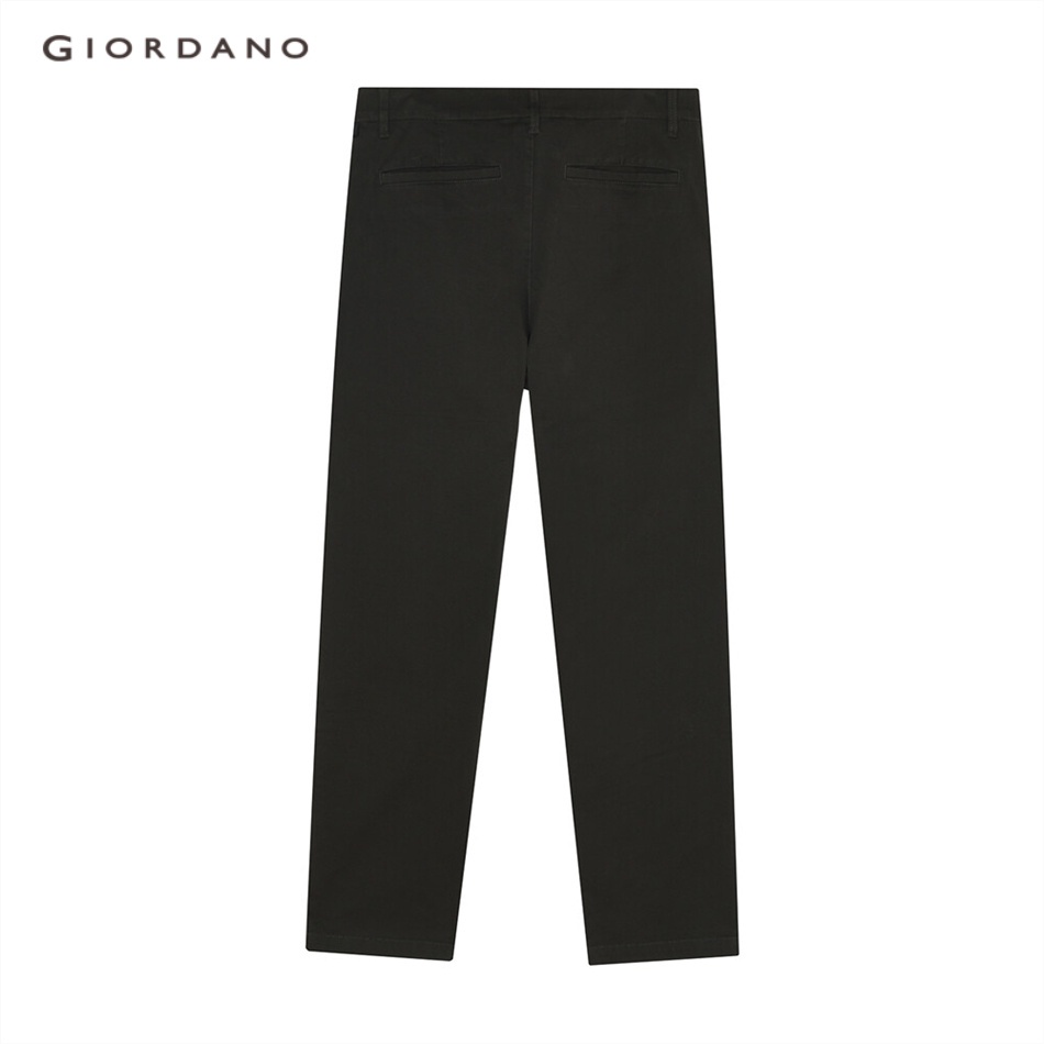 ภาพสินค้าGIORDANO กางเกงขายาวผู้ชาย Men's Mid Rise Regular Tapered Pants 01111027 จากร้าน giordanothailand_officialshop บน Shopee ภาพที่ 1