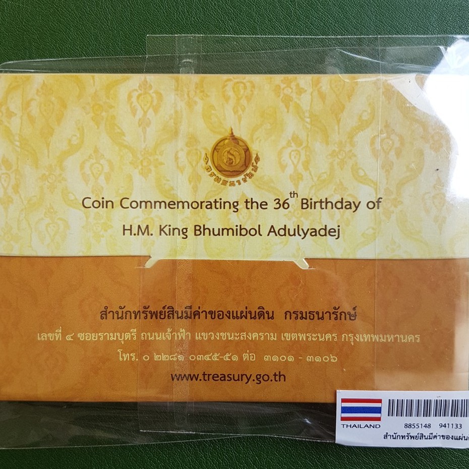 แผงเหรียญกรมธนารักษ์บรรจุเหรียญ-1-บาท-ร-9-พระชนมายุครบ-3-รอบ-ไม่ผ่านใช้-unc-เหรียญสะสม-เหรียญที่ระลึก-เหรียญเงิน