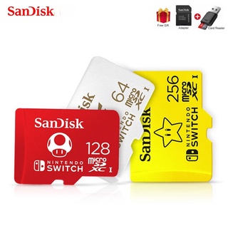 Original  New style micro sd card 256GB micro SDXC UHS-I memory card 128GB  for Switch TF card 64GB with adapter