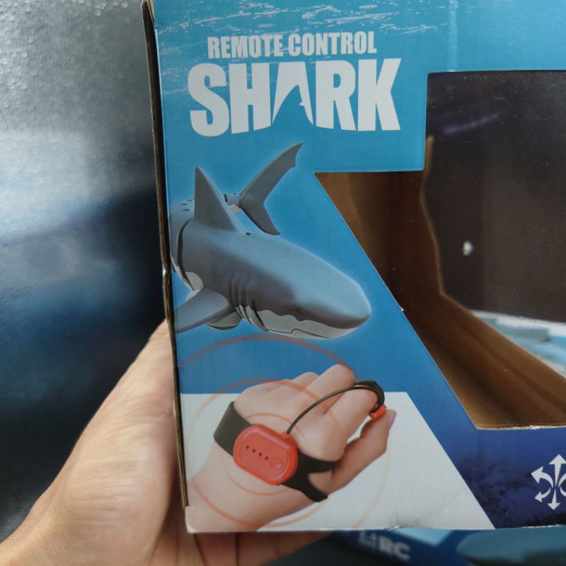 พร้อมส่งในไทย-ปลาฉลามวิทยุบังคับ-shark-remote-control-คลื่น-2-4gz-เล่นในน้ำ-สระว่ายน้ำได้-น่าสนุกมากๆ-ราคาถูกที่สุด