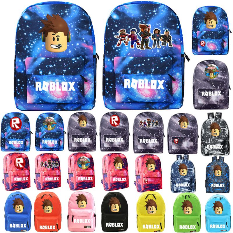 roblox-กระเป๋าเป้สะพายหลัง-กระเป๋านักเรียน-ผ้าแคนวาส-ลําลอง-สําหรับเด็กผู้ชาย-และผู้หญิง-ให้เป็นของขวัญ