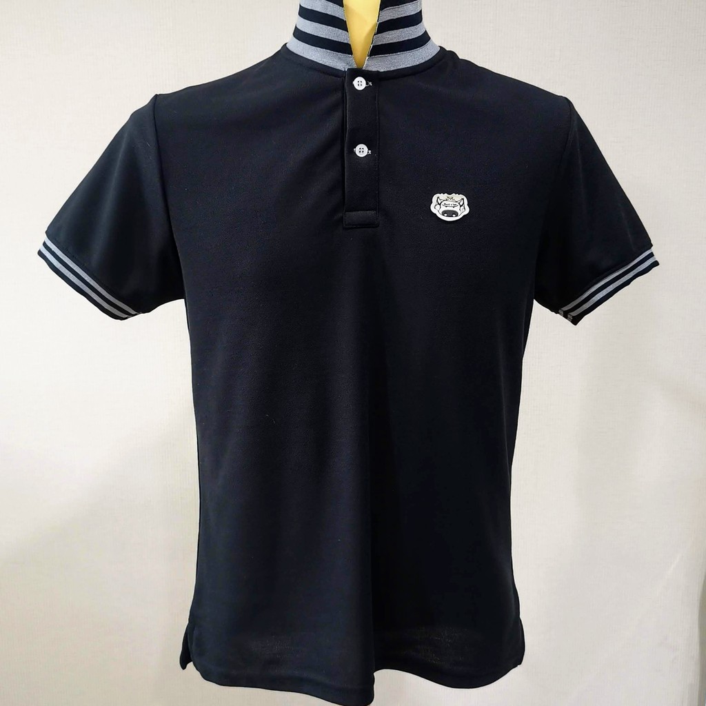 ap02-เสื้อโปโลชาย-สีดำ-polo-shirt-ดีไซน์เรียบหรู-เหมาะทุกไลฟ์สไตล์-พร้อมส่ง