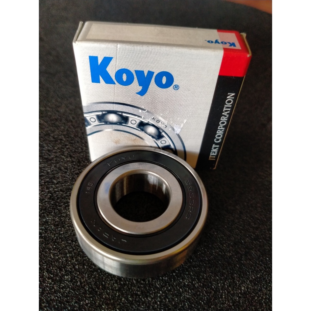 KOYO 6203-2RS แบริ่งขนาด 17x40x12 ball bearing Made in Japan ของแท้ ...