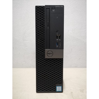 คอมมือสอง Dell Optiplex 7050 SFF CPU Core i7-7700 3.60 GHz  วินโดว์แท้ มี HDMI USB-C พร้อมเชื่อมต่อ WIFI