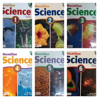 หนังสือเรียน Macmillan Science Pupils Book (With Ebook Pack) P.1-6 พร้อมCDในเล่ม#แบบเรียนวิชาวิทยาศาสตร์ชั้นประถม1-6#