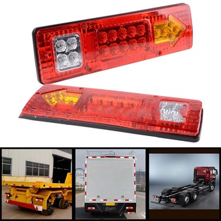 Waterproof Trailer Lorries Truck 19LED Tail Light 12V 24V Turn Signal Lamp Light