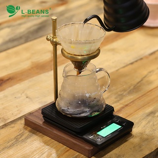 Coffee Scale เครื่องชั่งน้ำหนักดิจิตอล L-Bean  เครื่องชั่งสำหรับดริปกาแฟ จับเวลาได้ ละเอียด 0.1กรัม max 3Kg