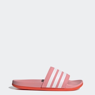 adidas SWIM Adilette Comfort Slides ผู้หญิง สีแดง FY7848