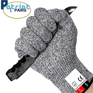 ภาพหน้าปกสินค้า[ 1 Pair Cut Resistant Safety Gloves] [HPPE High Performance Level 5  Anti-Puncture Hand Protectors] [ Wear-Resistant Kitchen And Gardening Accessories] ซึ่งคุณอาจชอบราคาและรีวิวของสินค้านี้