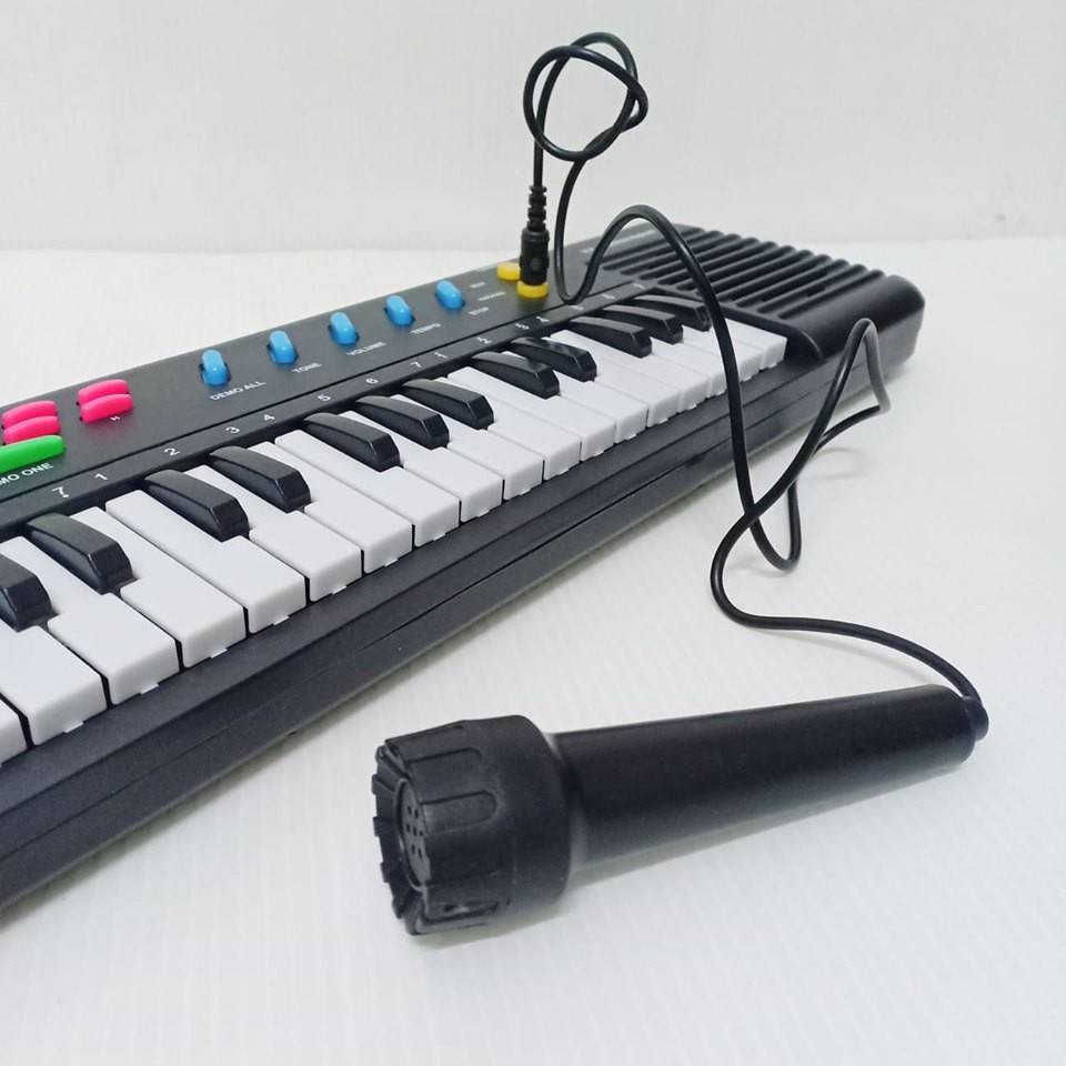 electronic-keyboard-คีย์บอร์ดของเล่น-ออแกนมีไมค์-เปียโนเด็ก-พร้อมไมโครโฟน-คีย์บอร์ดไฟฟ้าเด็ก-ty175