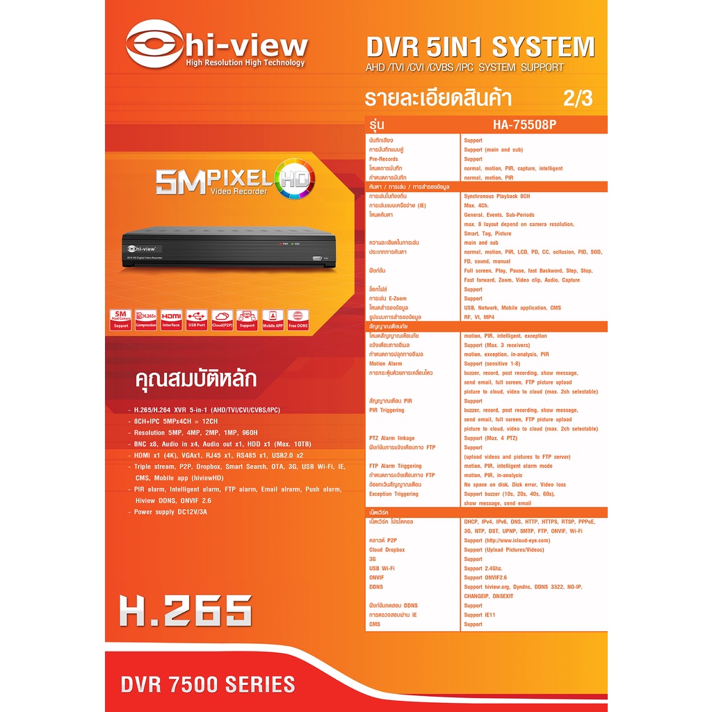 hi-view-เครื่องบันทึกภาพกล้องวงจรปิด-5-ระบบ-สำหรับ-8-กล้อง-ความคมชัด-5-ล้านพิกเซล-รุ่น-ha-75508p-a-v1