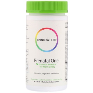 💥pre order💥🇺🇸 Rainbow Light Prenatal One, 90 Tablets