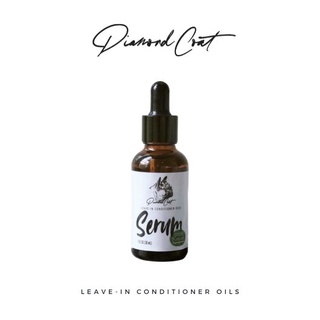 Diamond Coat เซรั่มบำรุงขนสุนัข ลดกลิ่นสาบ เพิ่มความเงางาม ผิวสัมผัสเนียนนุ่ม Serum Leave-in Conditioner Oil