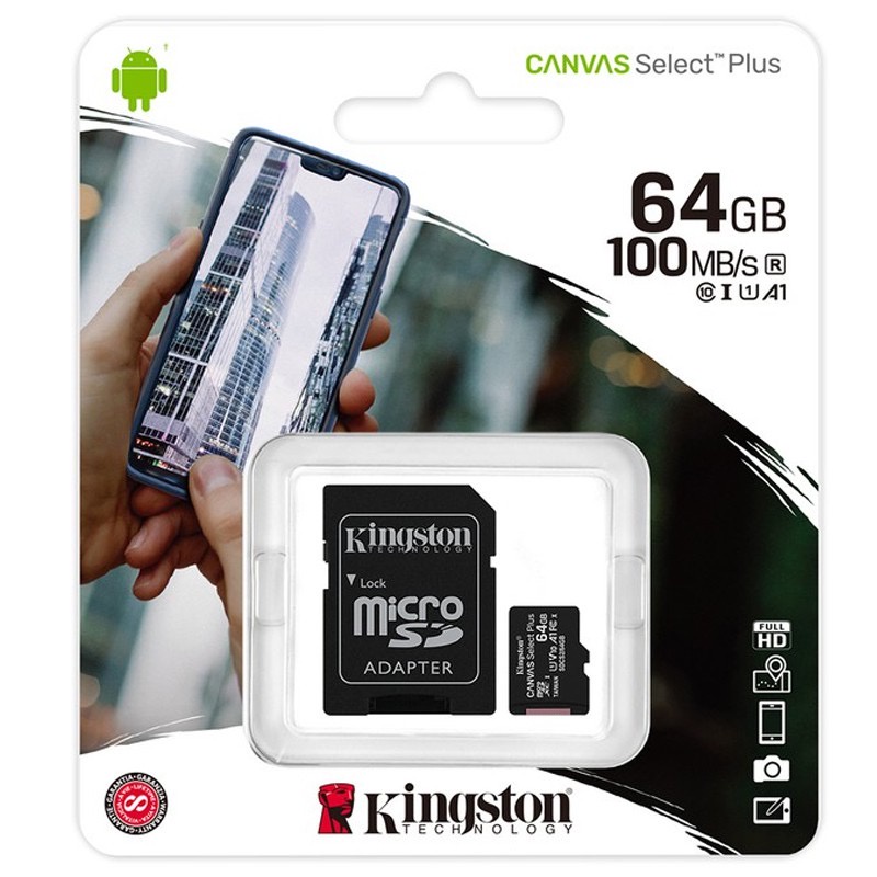 ภาพสินค้า(ของแท้) เมมโมรี่การ์ด Kingston 16GB 32GB 64GB Memory Card Micro SD SDHC 16GB/32GB Class10คิงส์ตัน จากร้าน ekcam บน Shopee ภาพที่ 2