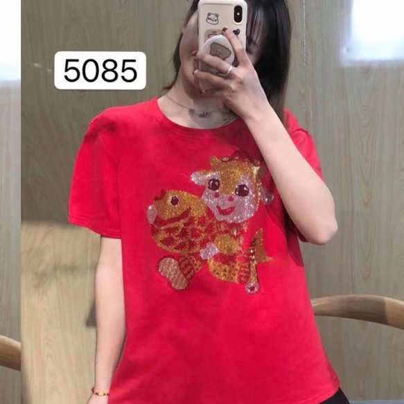 เสื้อแดงตรุษจีน-เสื้อยืด-เสื้อทีม-เสื้อครอบครัว-ต้อนรับเทศกาลตรุษจีน-2021-อก42