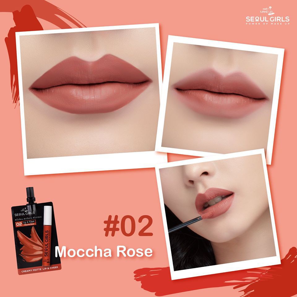 1 ซอง ] ลิปนามิ Nami Make Up Pro Seoul Girls Lip / Seoul Glam Glossy Creamy  Tint / Seoul Chic Matte Lip / Concealer | Shopee Thailand