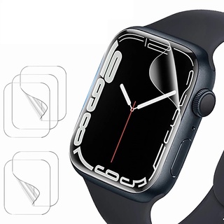 ภาพขนาดย่อของภาพหน้าปกสินค้าjansin ฟิล์ม applewatch series ultra 8 ฟิล์มไฮโดรเจลกันรอยหน้าจอ สำหรับ iwatch series 8 7 SE 6 5 4 3 49/45/44/41/40/42มม จากร้าน jansin.th บน Shopee