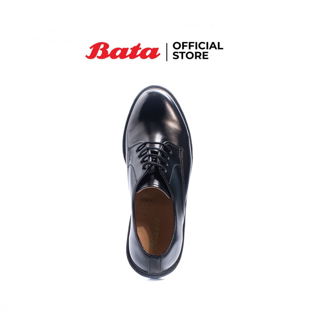 ภาพสินค้า* * Bata บาจา รองเท้าทางการ รองเท้าสุภาพ รองเท้านักศึกษา รองเท้าหนังPVC สำหรับผู้ชาย รุ่น Campus สีดำ 8216780 จากร้าน bata_officialstore บน Shopee ภาพที่ 4