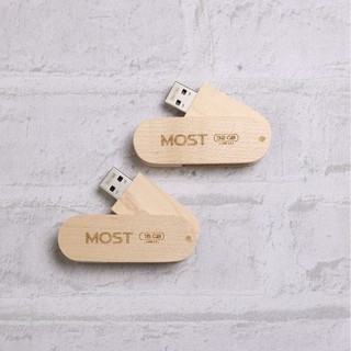 ภาพหน้าปกสินค้าS-UW-04 แฟลชไดร์ฟ Flash drive ไม้ Brand Most ซึ่งคุณอาจชอบสินค้านี้